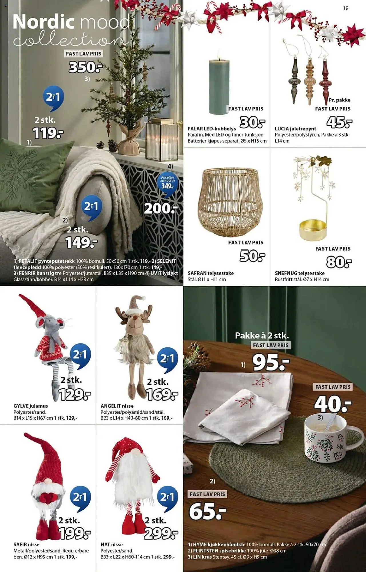 JYSK kundeavis fra 3. november til 15. november 2025 - kundeavisside 19