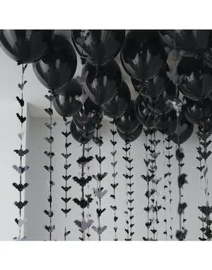 Halloween Ballonger med Flaggermushaler - Fright Night