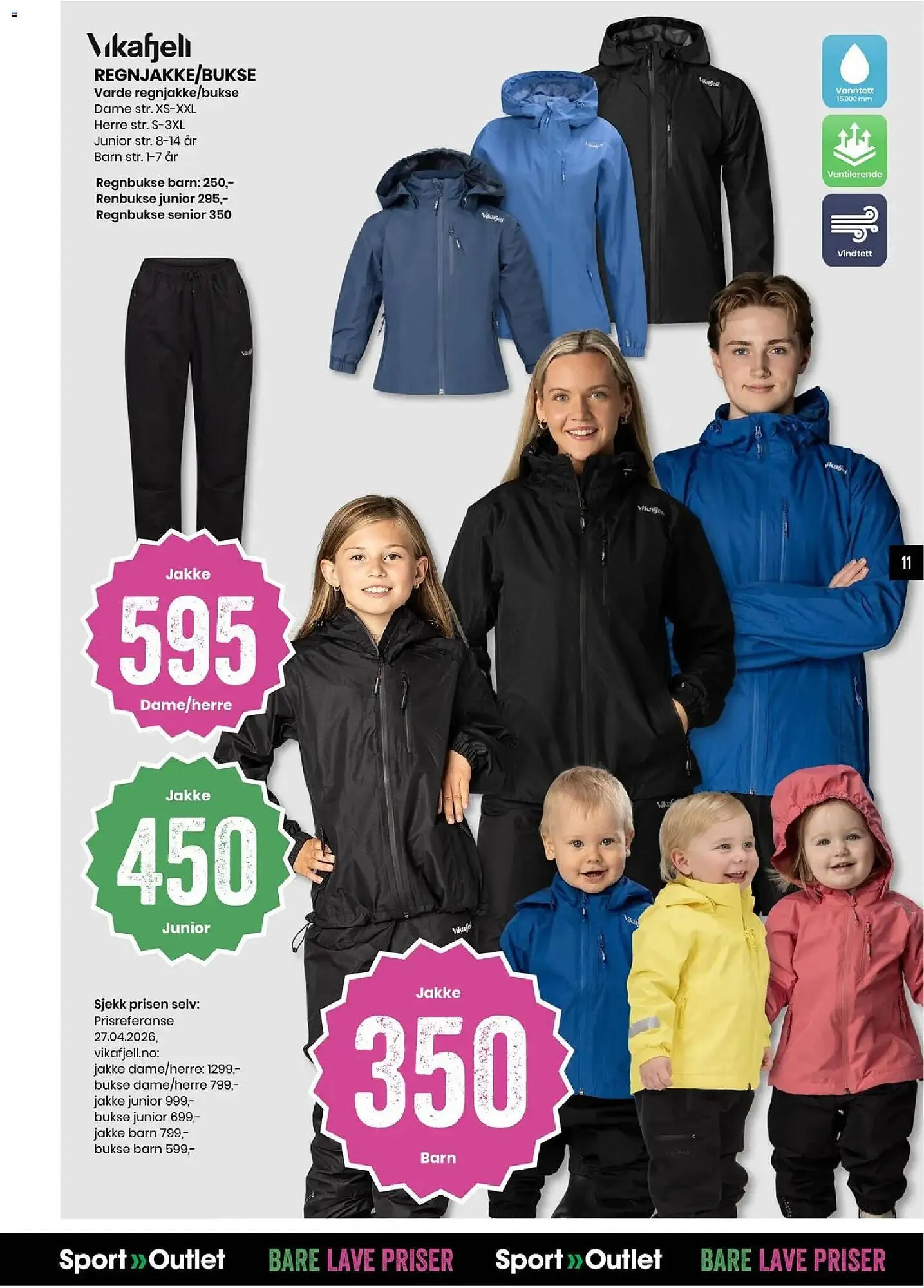 Sport Outlet kundeavis fra 12. mai til 17. mai 2026 - kundeavisside 11