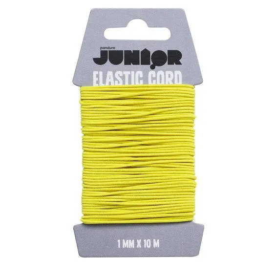 Elastisk Tråd 1 mm/10 m Gul