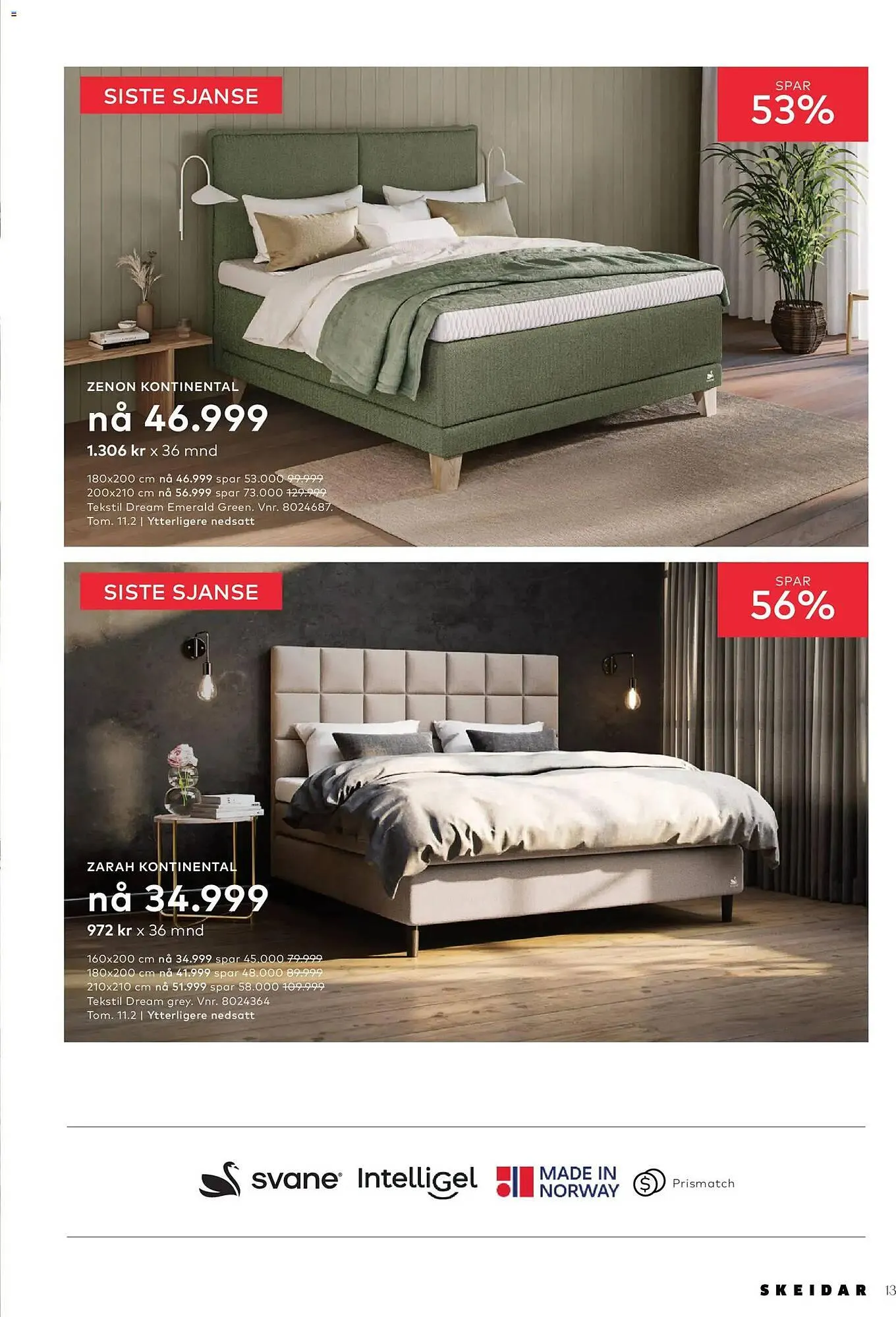 Skeidar kundeavis fra 11. februar til 2. mars 2026 - kundeavisside 13