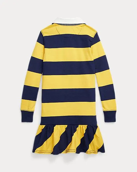 Striped Cotton Jersey Rugby Dress