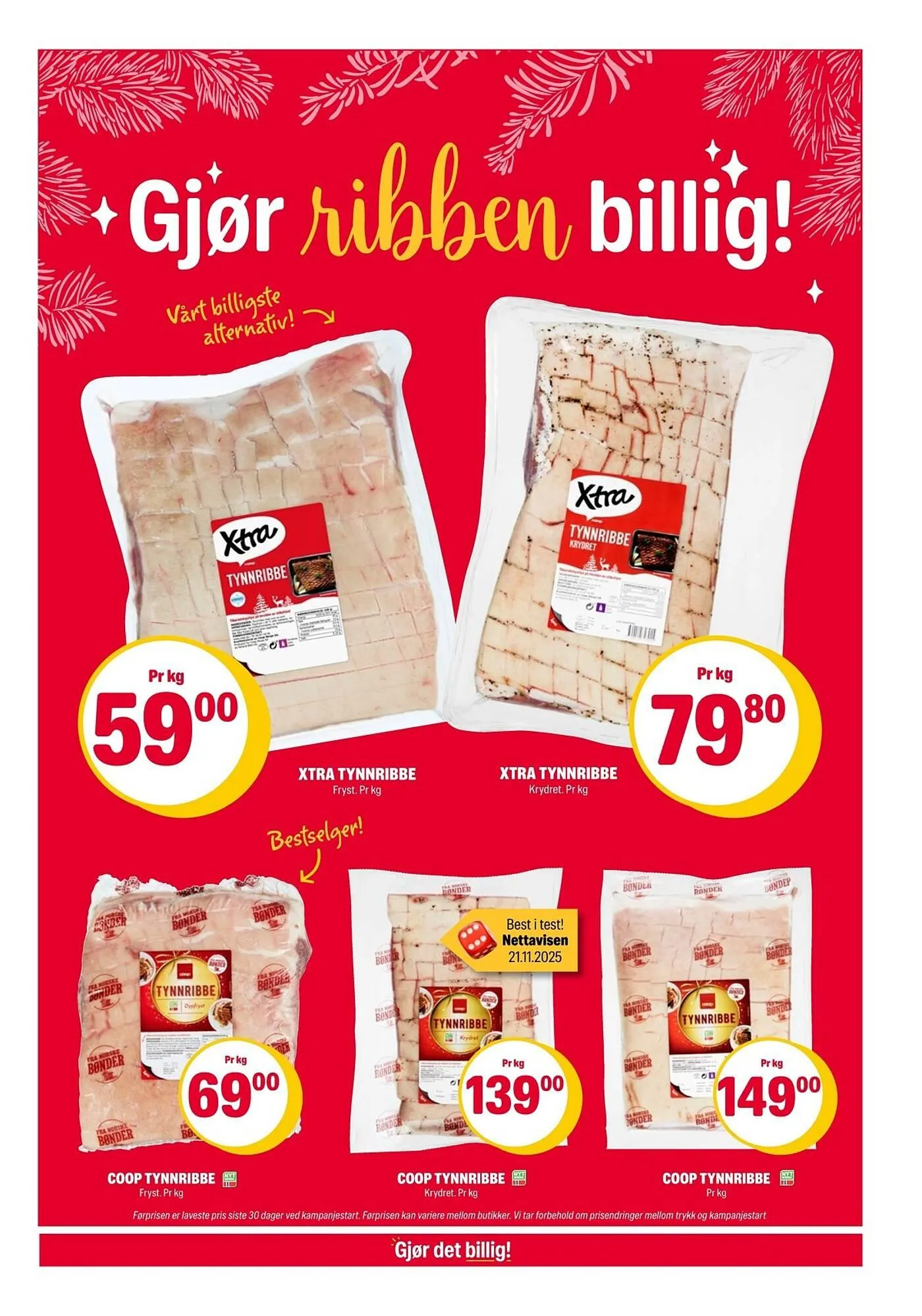 Coop Extra kundeavis fra 22. desember til 4. januar 2026 - kundeavisside 6