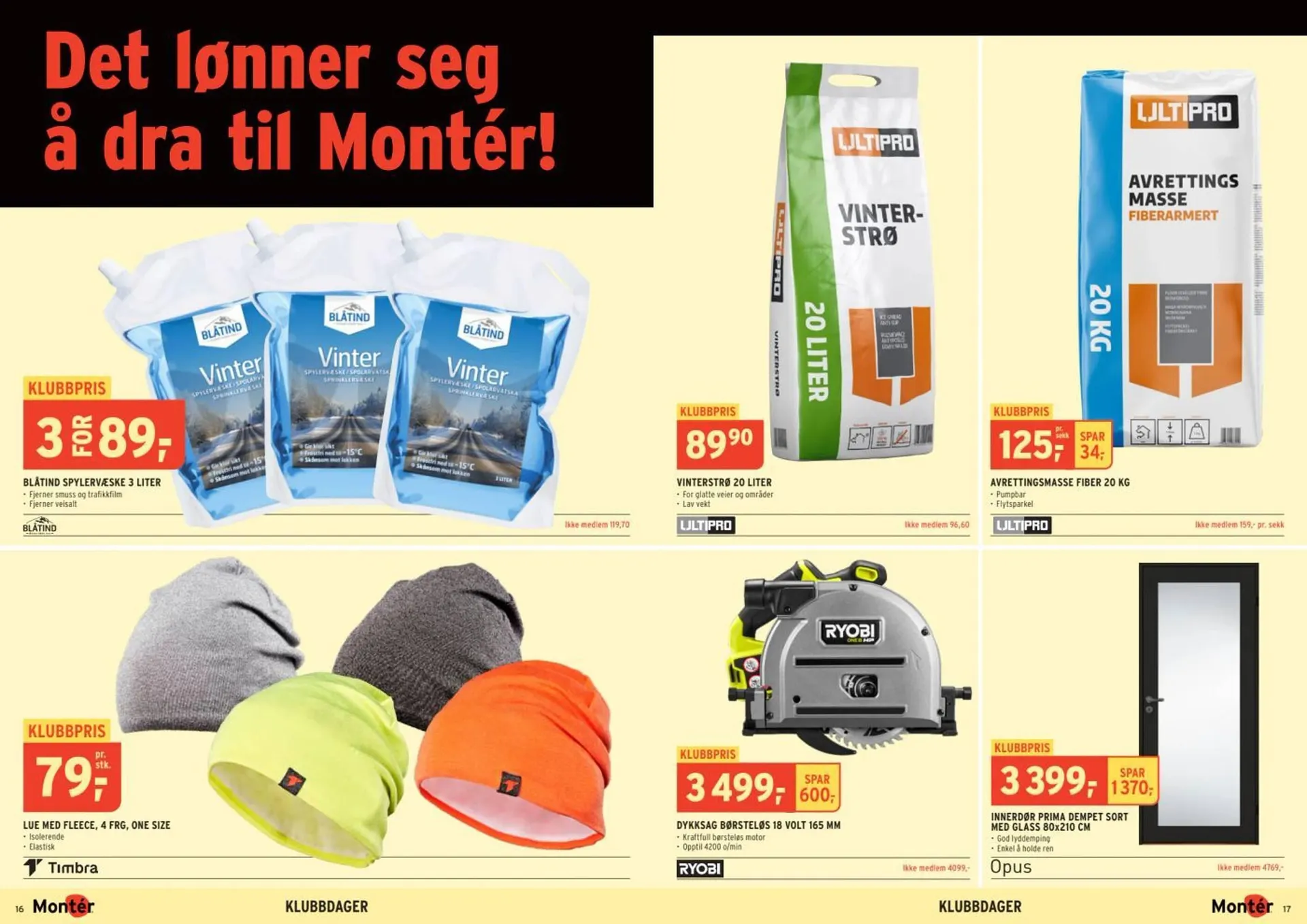 Montér Kundeavis fra 1. februar til 16. februar 2025 - kundeavisside 9