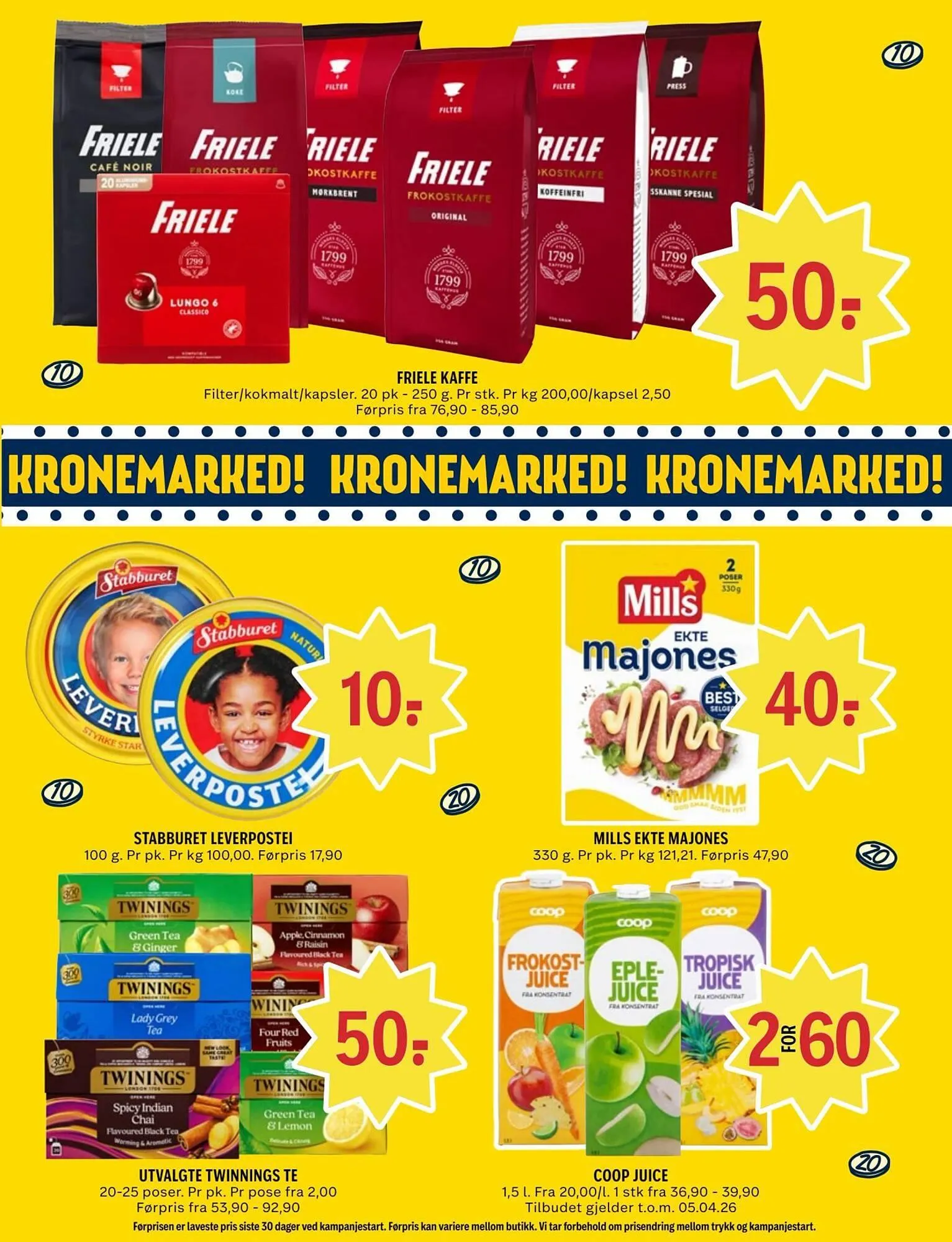 Coop Prix kundeavis fra 2. mars til 9. mars 2026 - kundeavisside 7