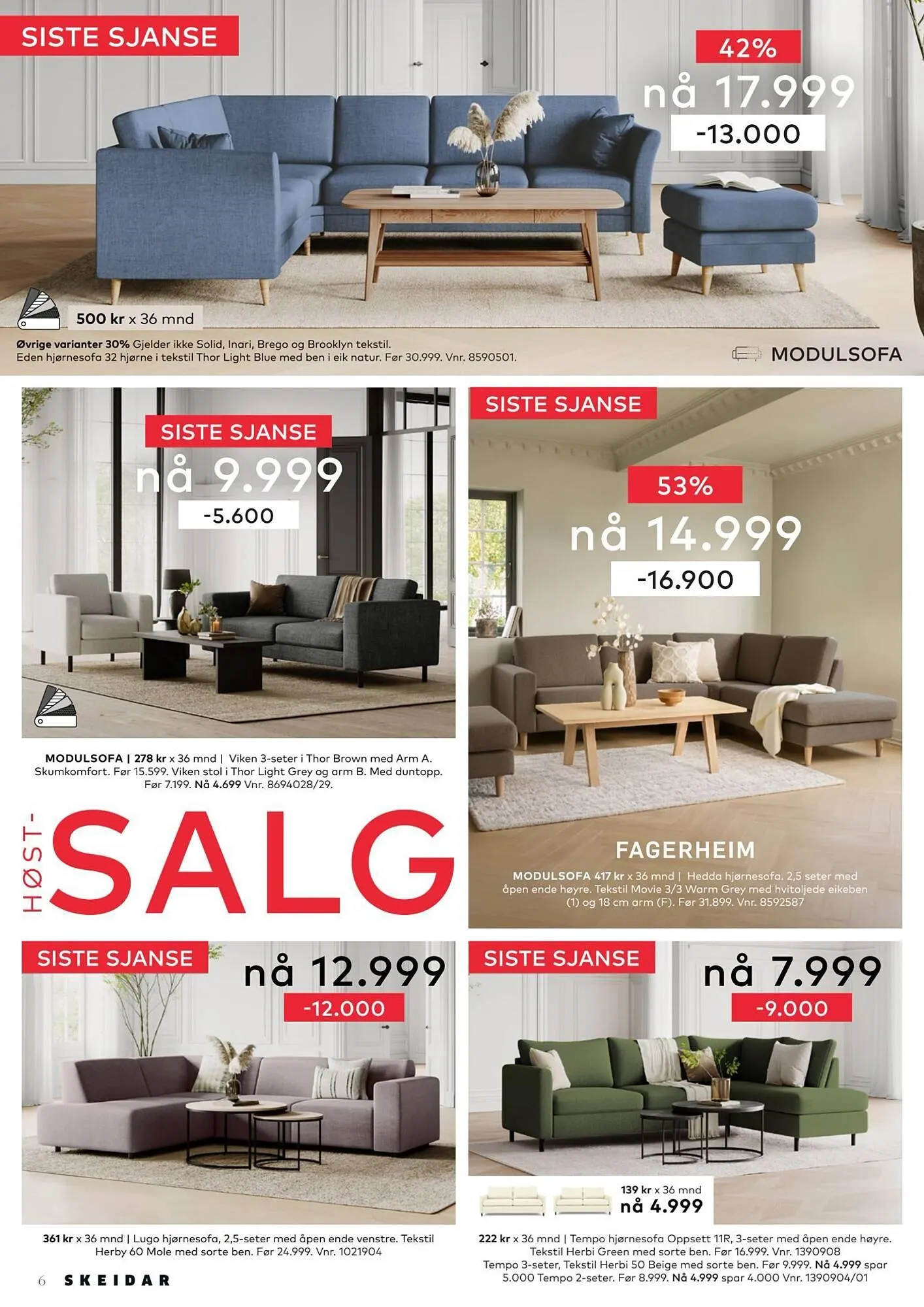 Skeidar kundeavis fra 10. november til 16. november 2025 - kundeavisside 6