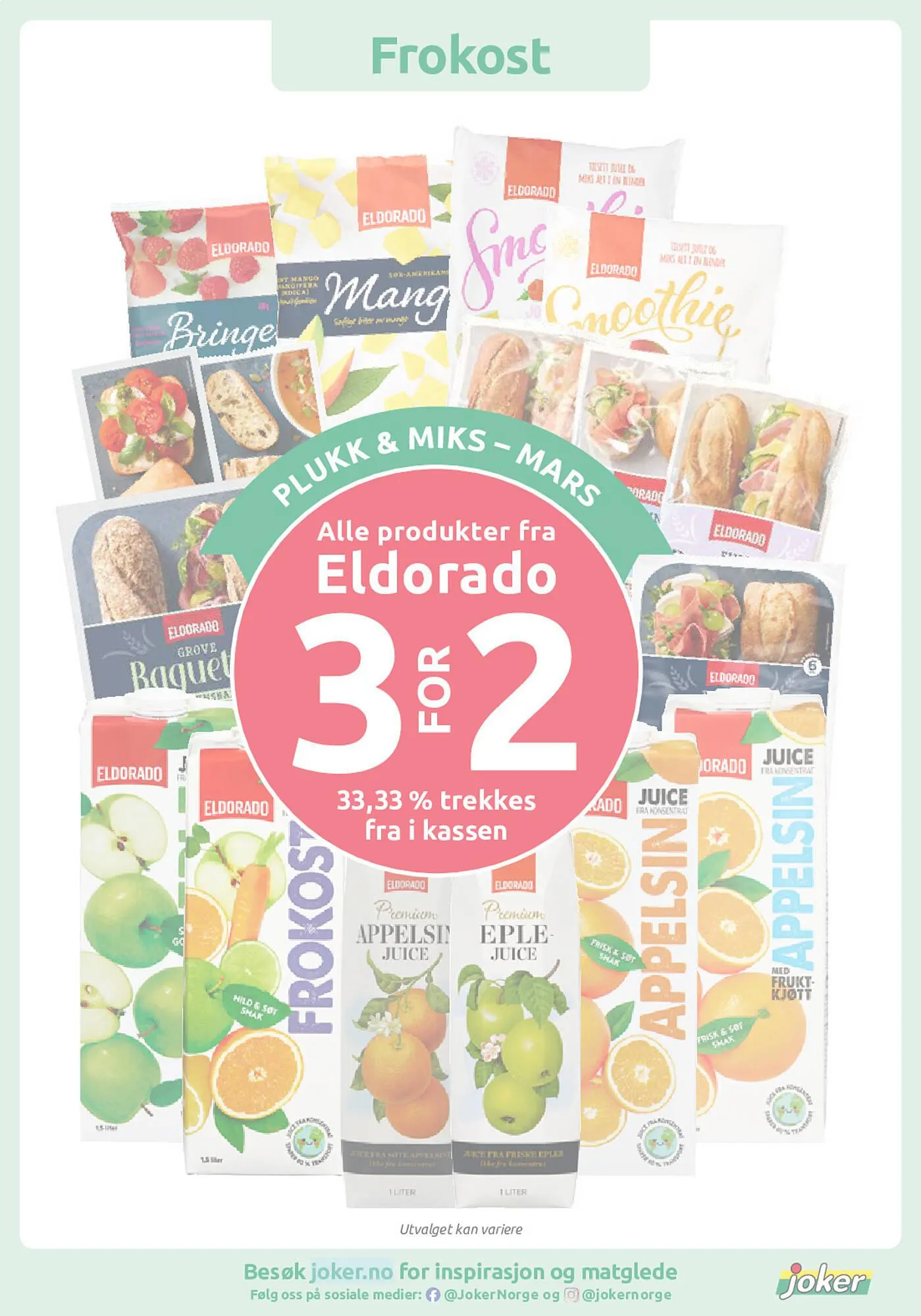 Joker kundeavis fra 9. mars til 21. mars 2026 - kundeavisside 3