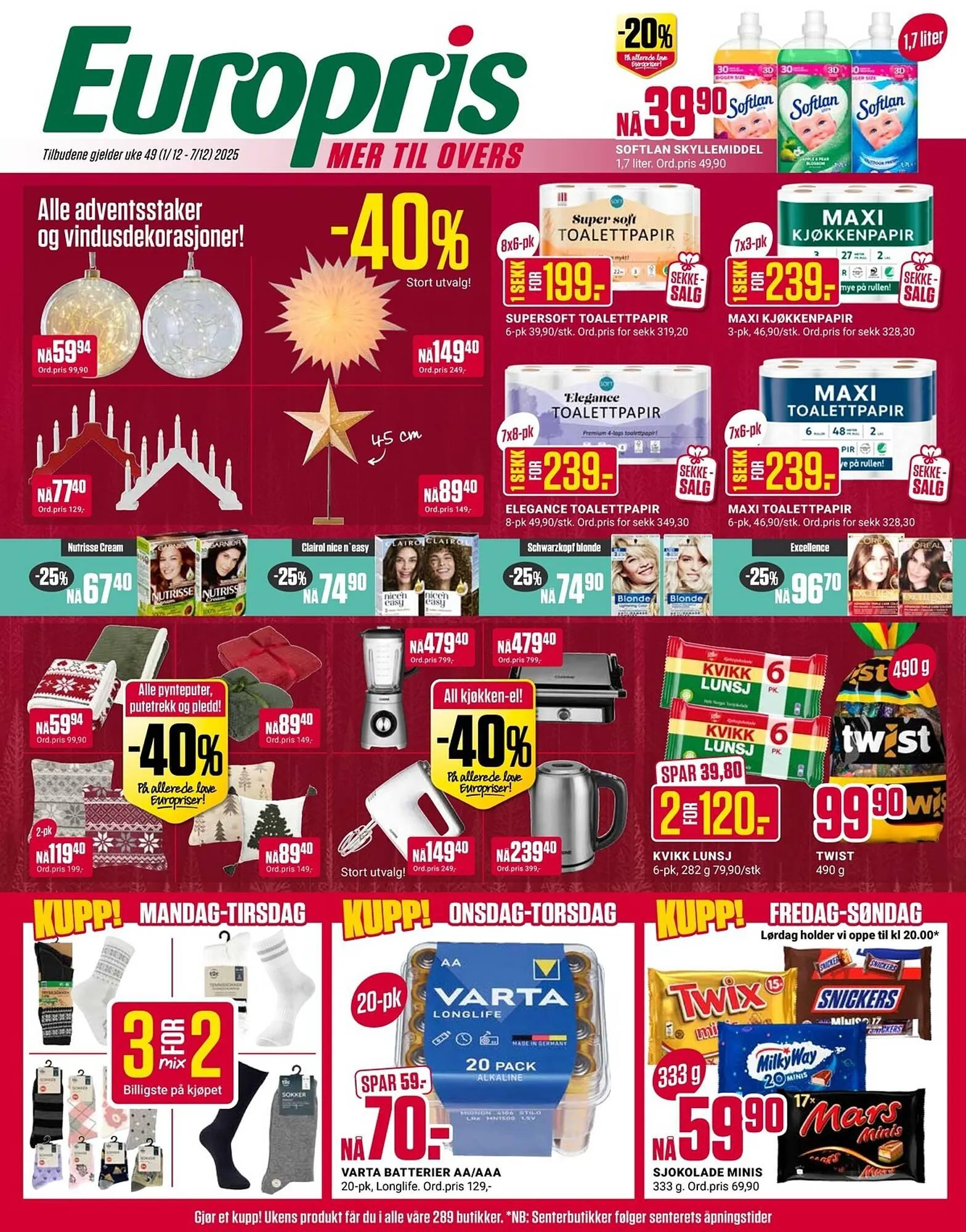 Europris kundeavis - 1