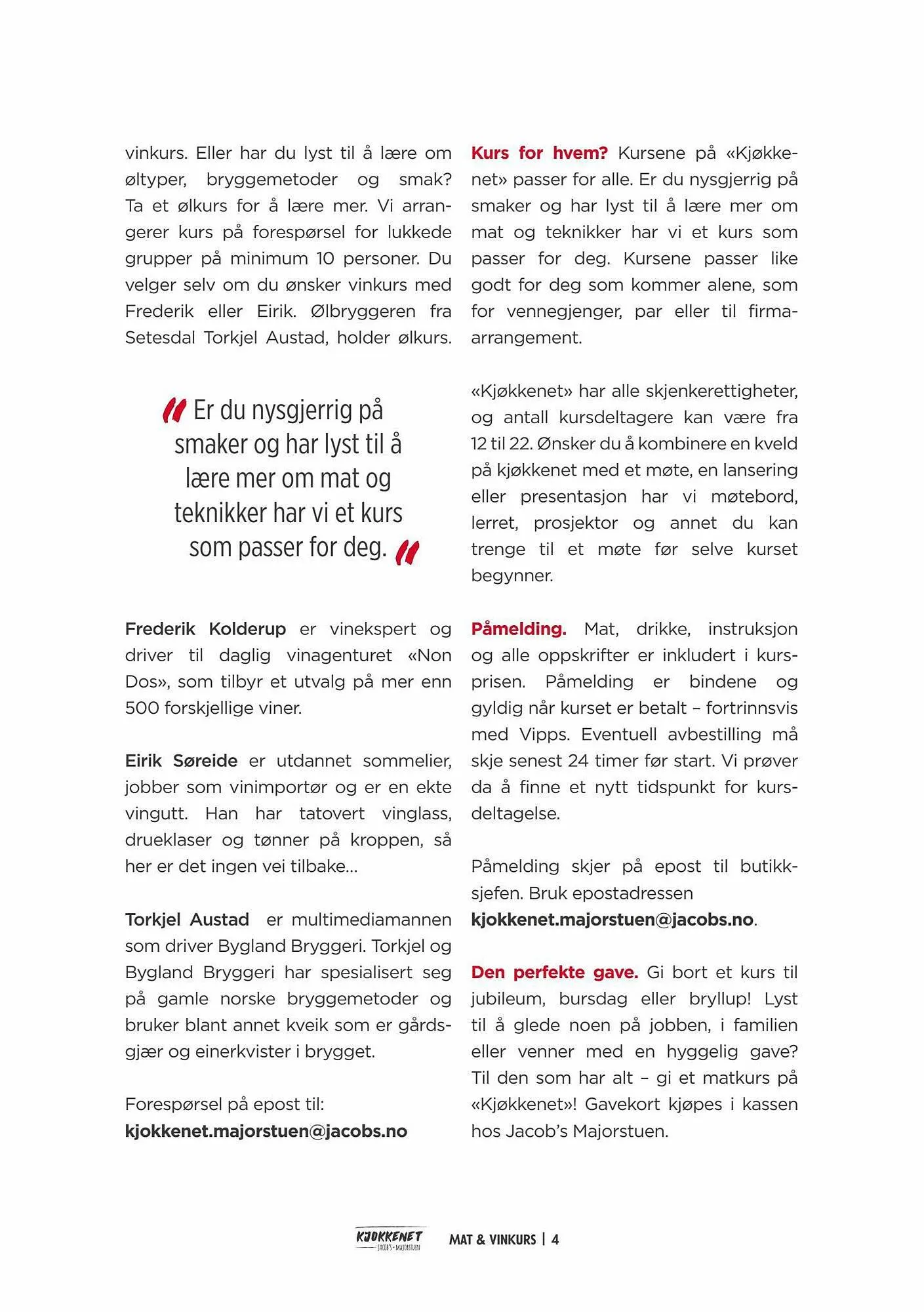 Jacobs Kundeavis fra 24. august til 31. august 2023 - kundeavisside 4