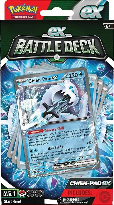Samlekort Pokemon Battle Deck EX juni 23