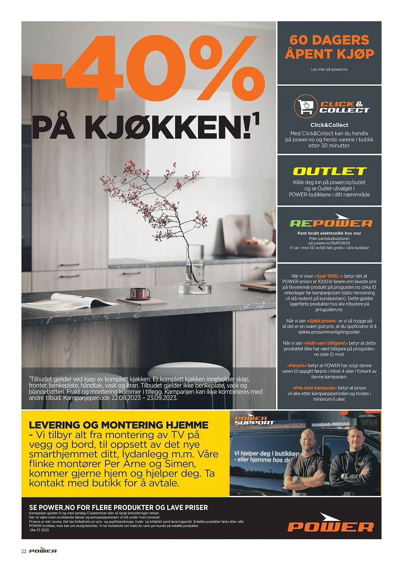 POWER Kundeavis fra 10. september til 17. september 2023 - kundeavisside 22