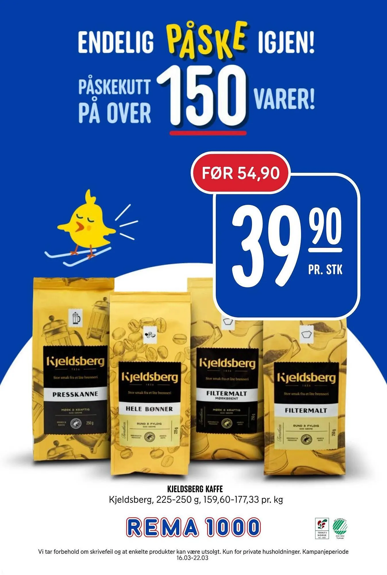 Rema 1000 kundeavis fra 16. mars til 22. mars 2026 - kundeavisside 40