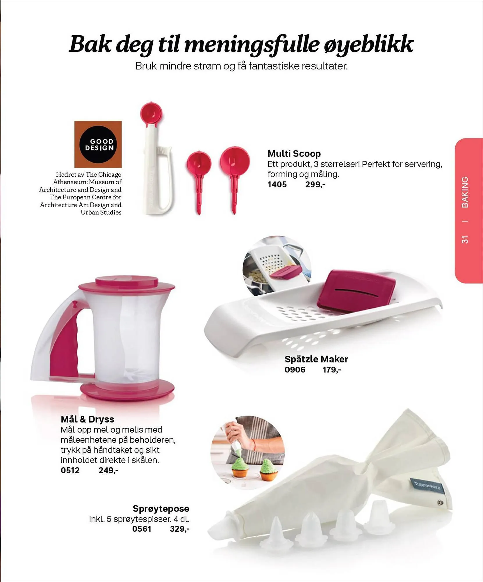 Tupperware Kundeavis fra 6. mars til 31. august 2023 - kundeavisside 31