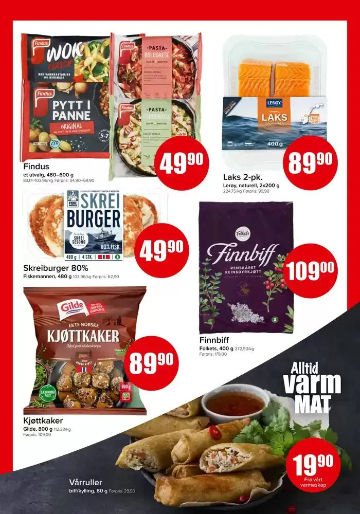 Spar Kundeavis fra 23. januar til 6. februar 2025 - kundeavisside 4