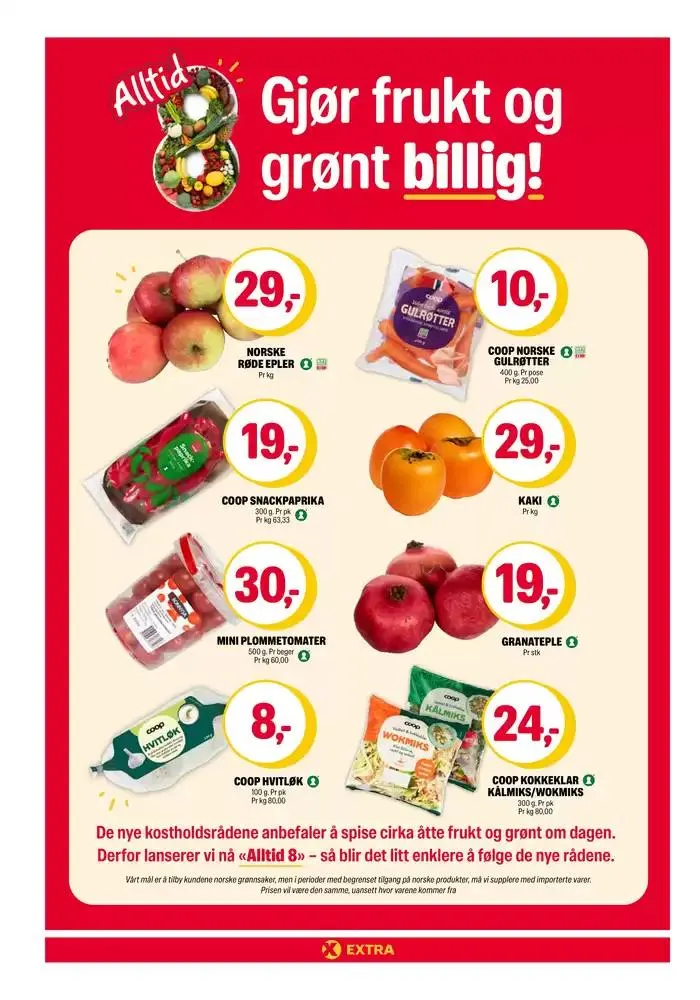 Eksklusive tilbud for våre kunder fra 28. oktober til 3. november 2024 - kundeavisside 4