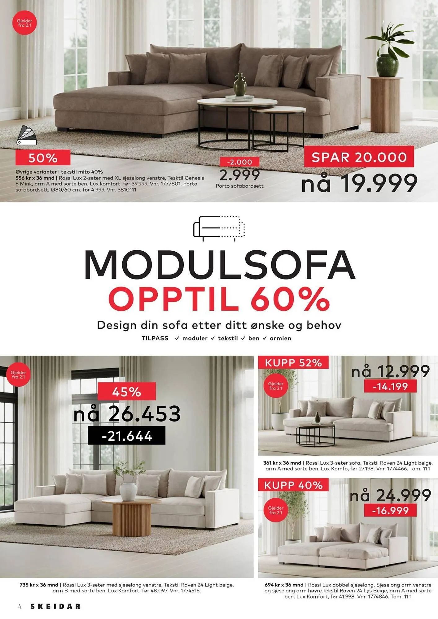 Skeidar kundeavis fra 30. desember til 2. januar 2026 - kundeavisside 4