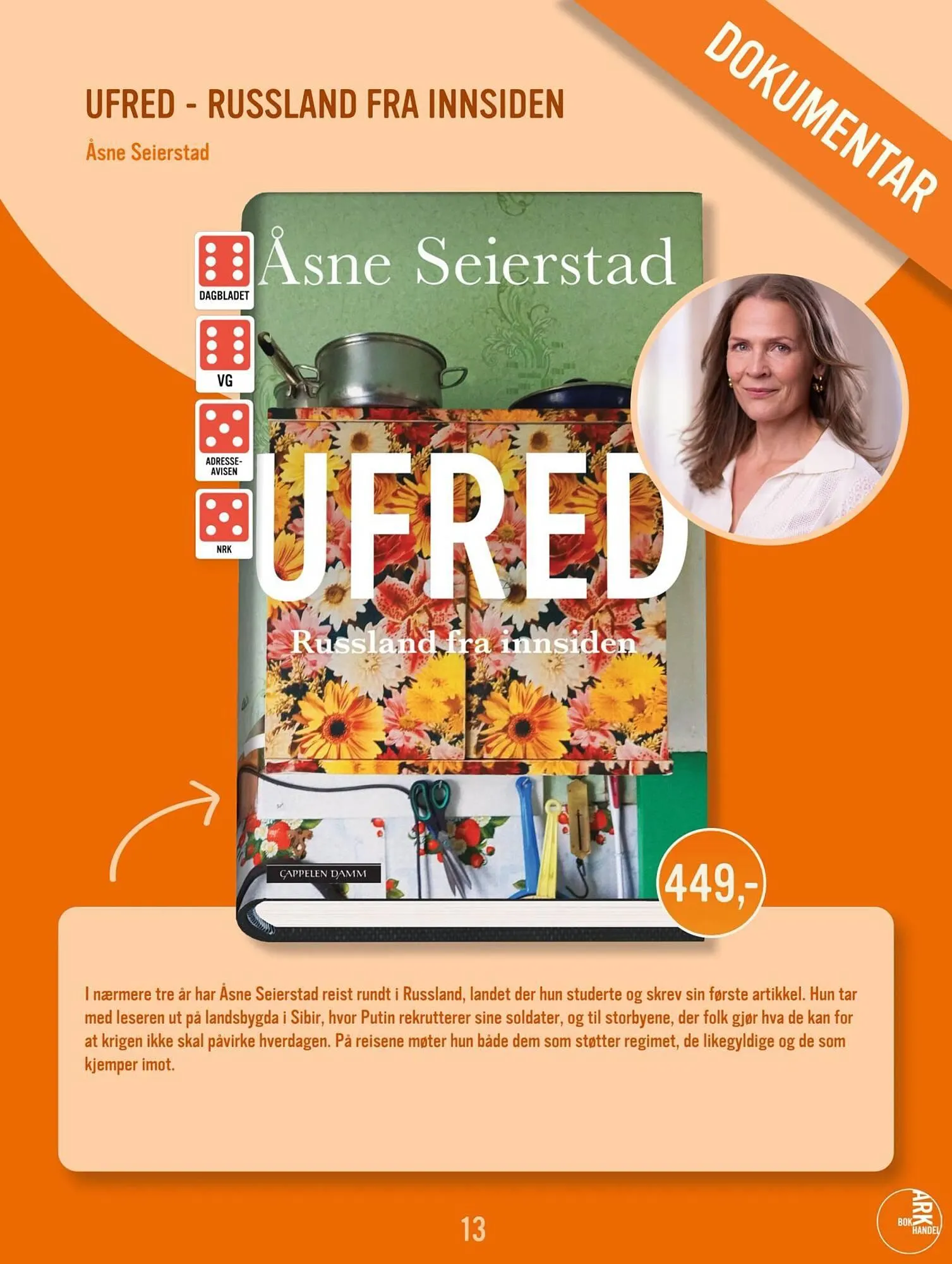 Ark Bokhandel kundeavis fra 1. oktober til 31. oktober 2025 - kundeavisside 13