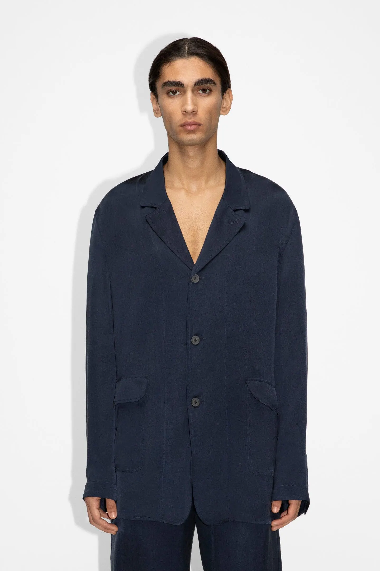 Oversized Fluid Blazer