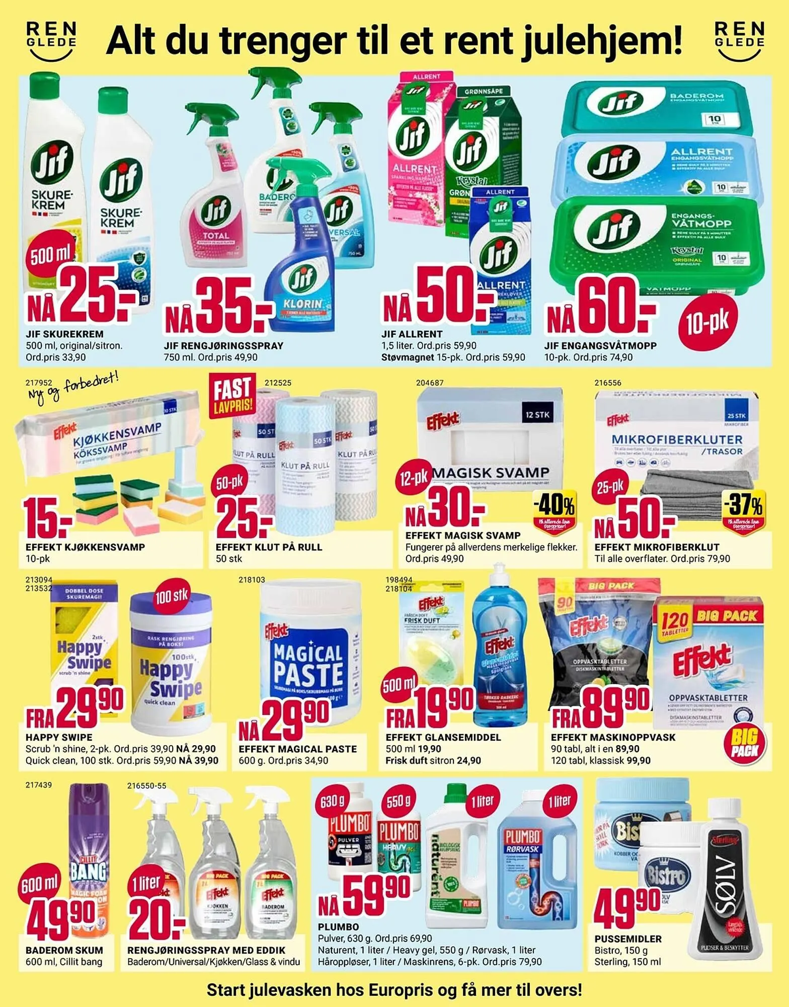 Europris kundeavis fra 1. desember til 7. desember 2025 - kundeavisside 4