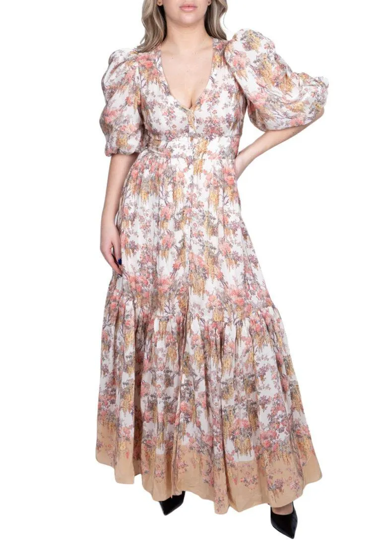 Satin Gown – Flerfarget