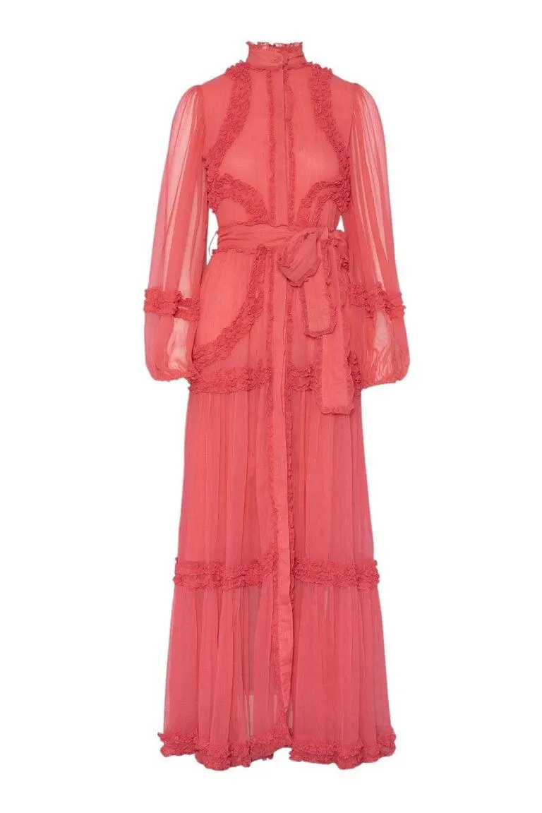 Violetta Maxi Dress – Rosa