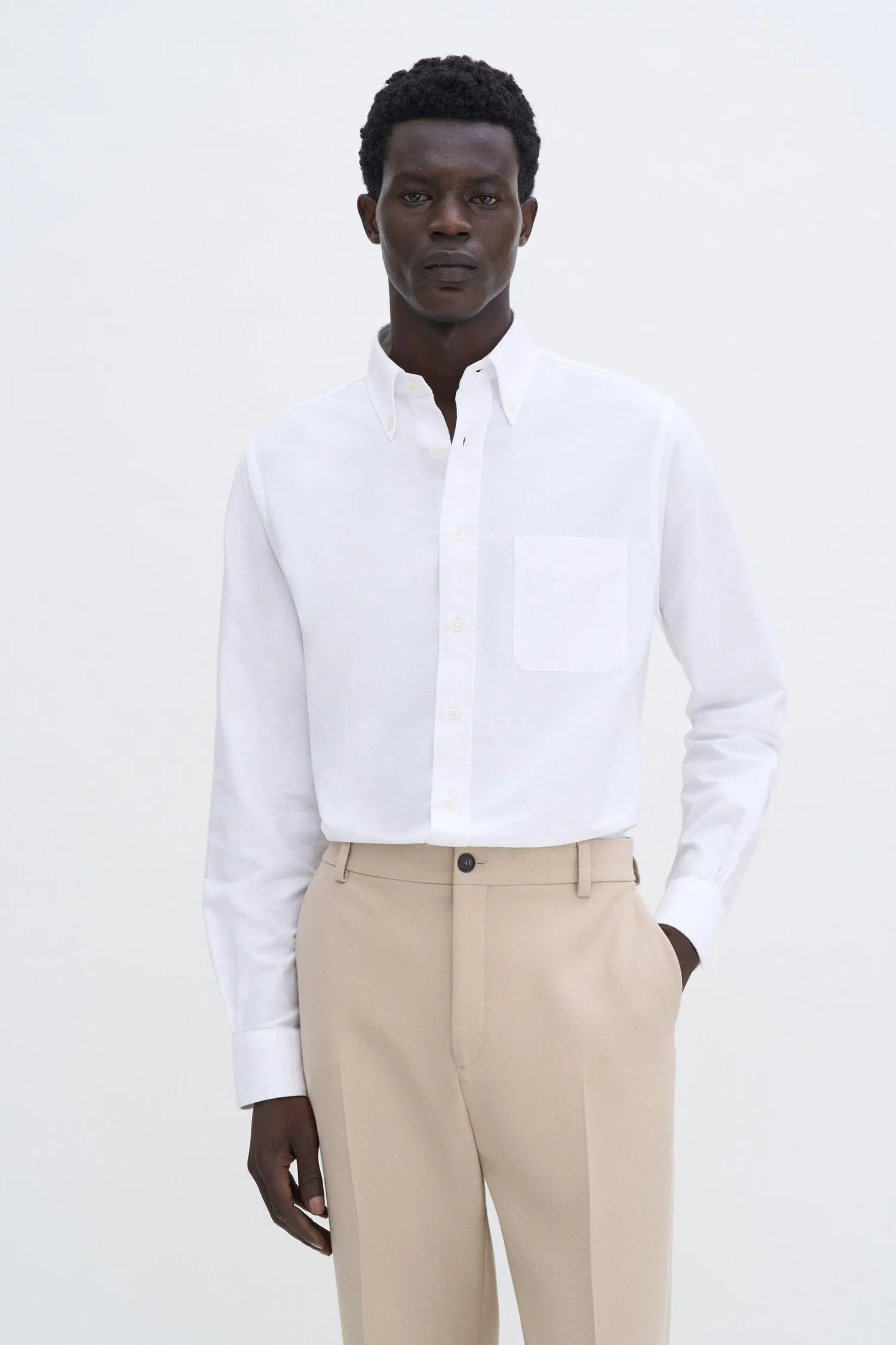 Slim Oxford Cotton Shirt