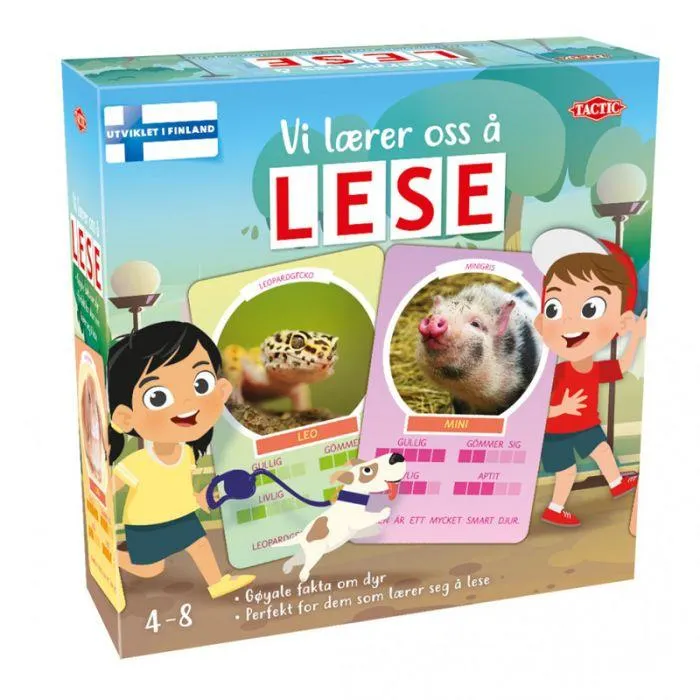 Tactic Barnespill Vi Lærer Oss: Lesing