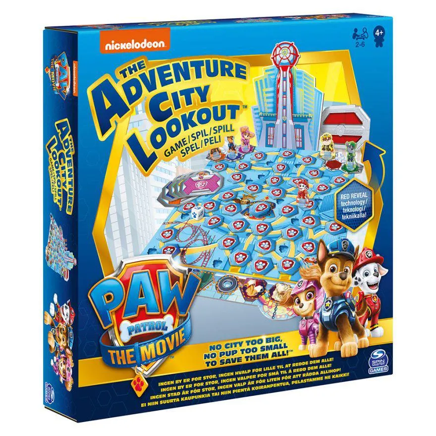 Paw Patrol The Adventure City Lookout spill