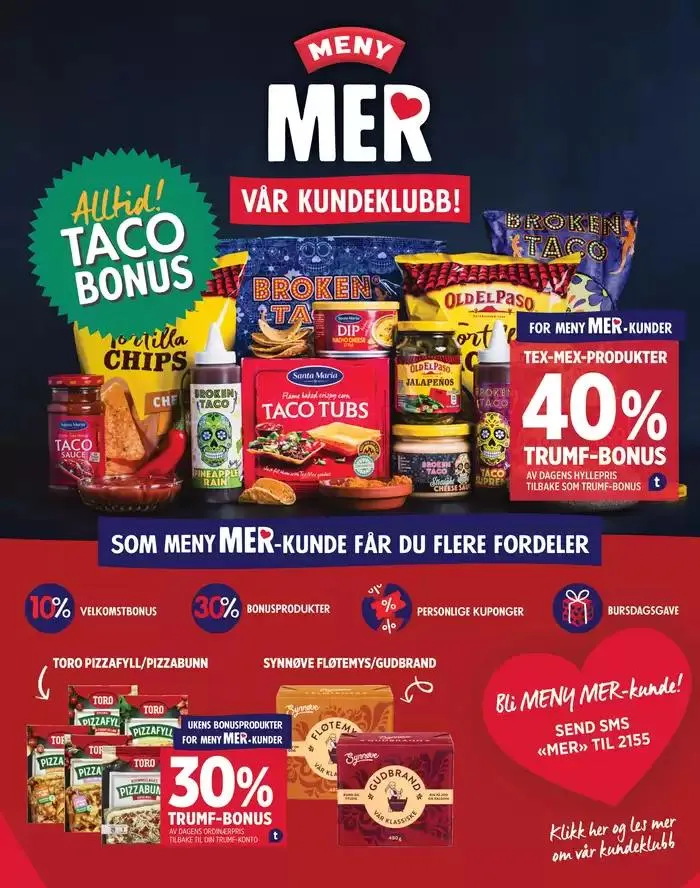 Meny Kundeavis fra 5. januar til 12. januar 2025 - kundeavisside 10