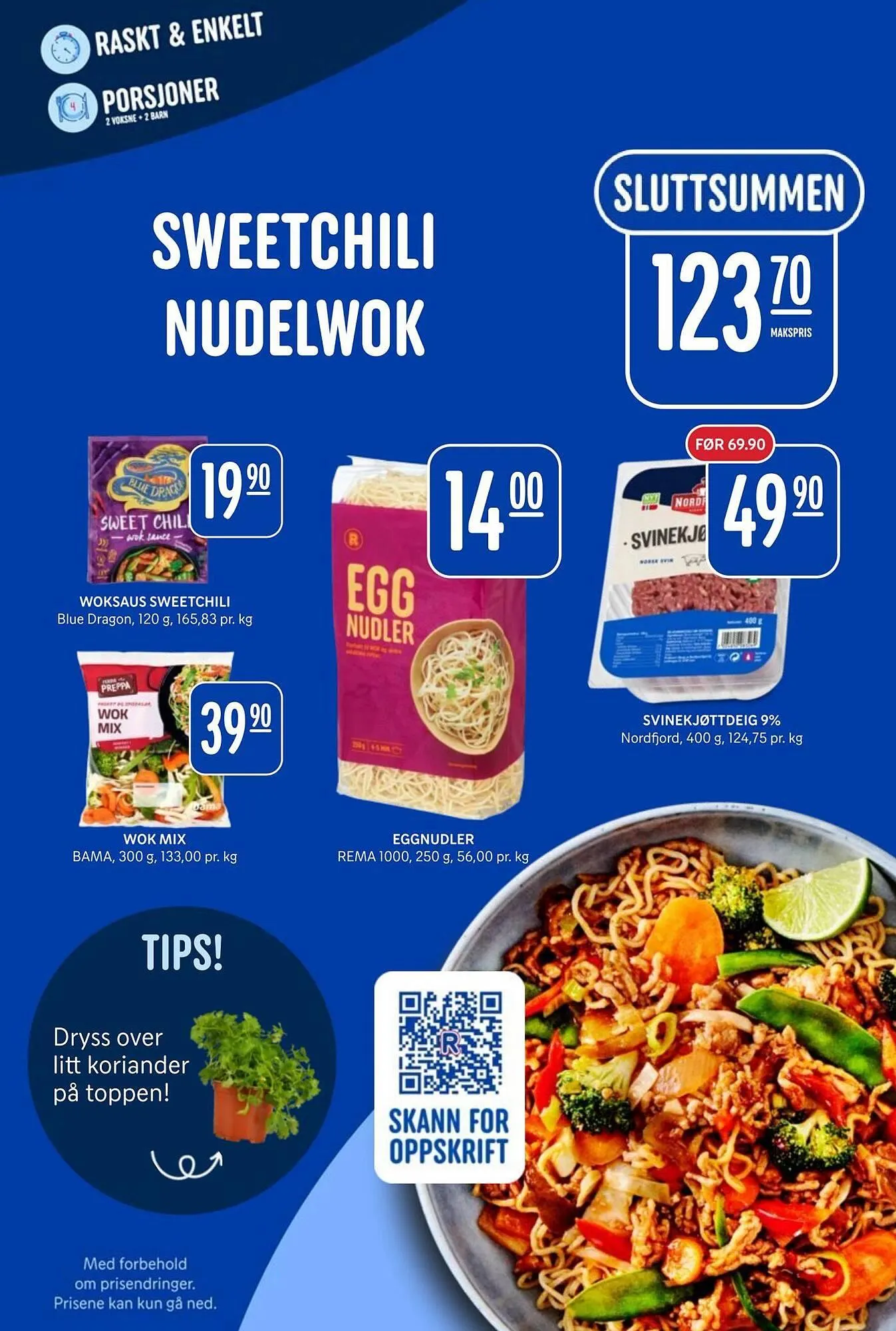 Rema 1000 kundeavis fra 16. mars til 22. mars 2026 - kundeavisside 18