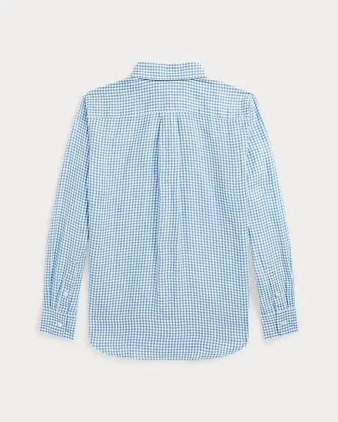 Plaid Linen Shirt
