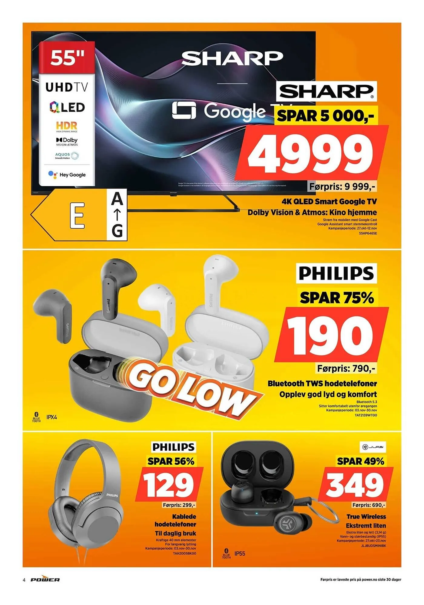 POWER kundeavis fra 10. november til 16. november 2025 - kundeavisside 4