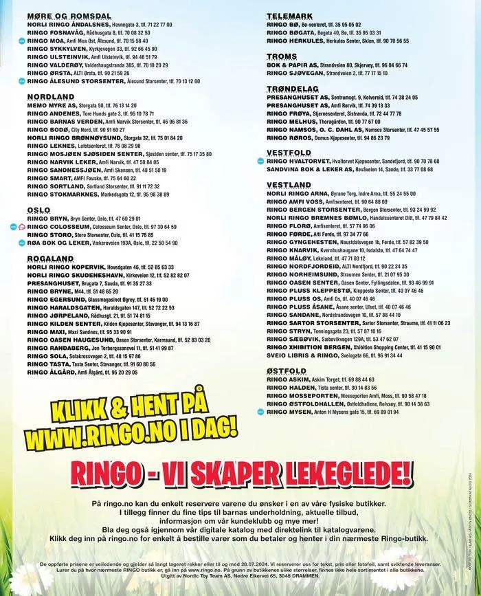 Sommerkatalog 2024 fra 14. juni til 28. juli 2024 - kundeavisside 23