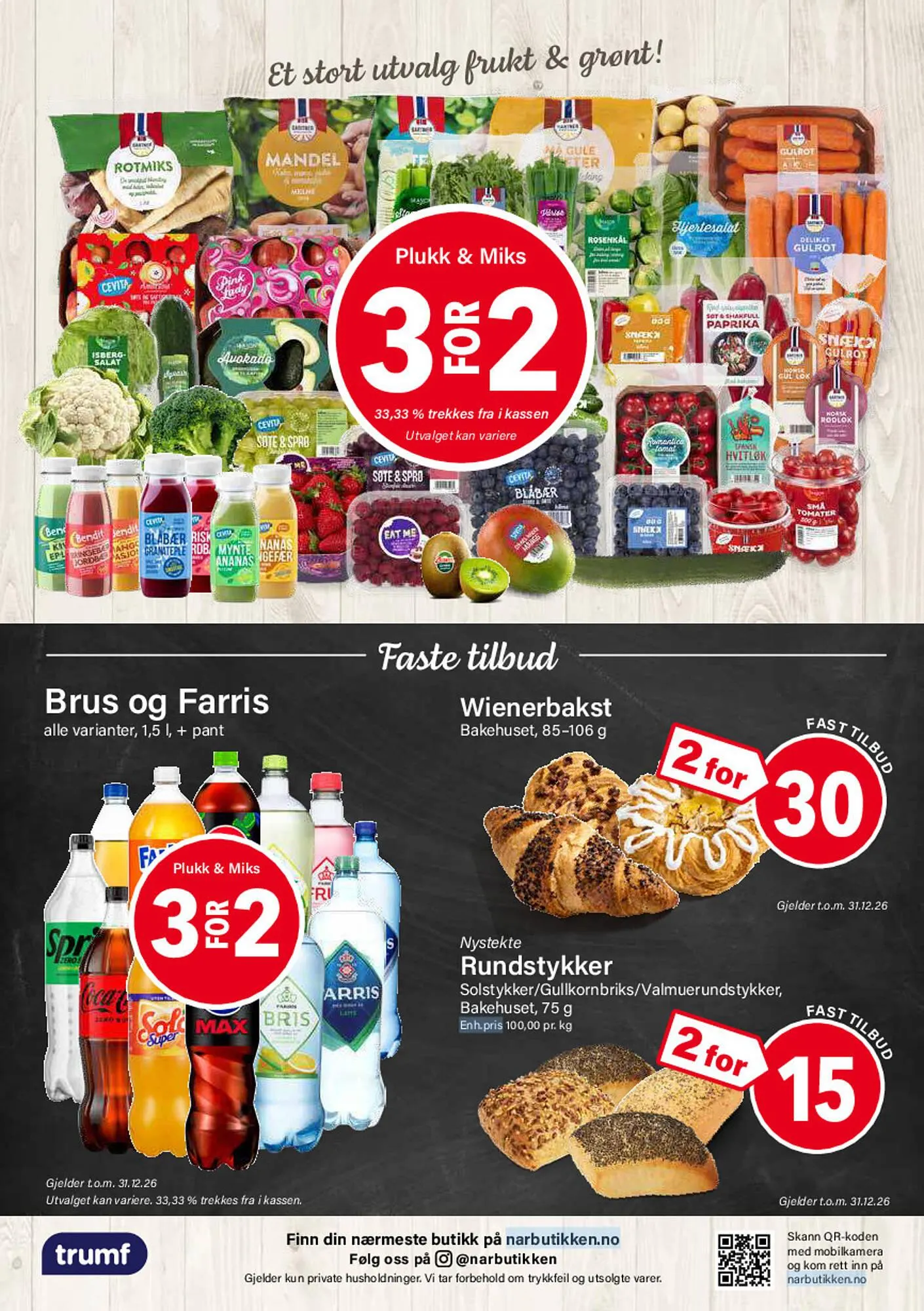 Nærbutikken kundeavis fra 1. januar til 31. januar 2026 - kundeavisside 4