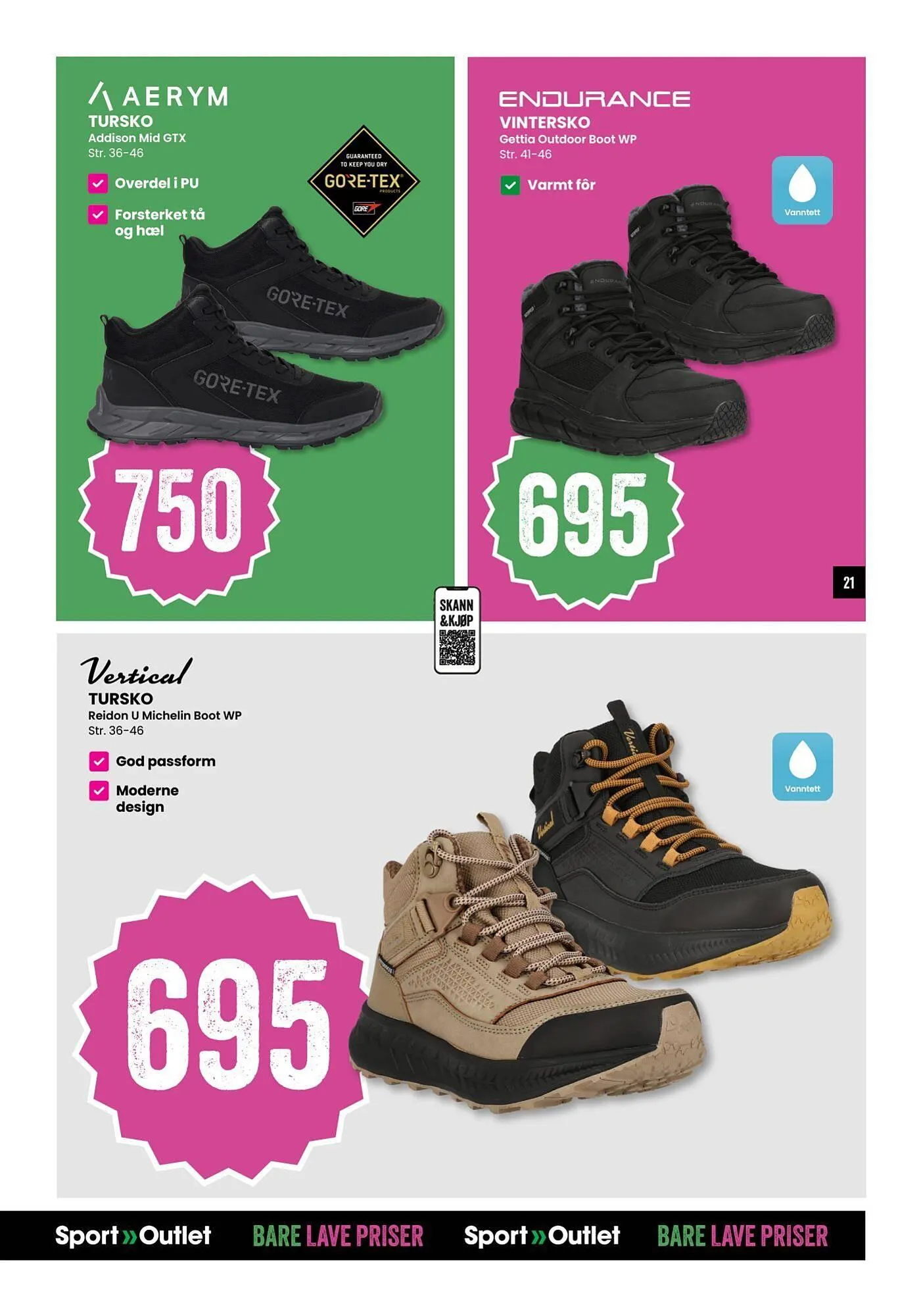 Sport Outlet kundeavis fra 4. november til 16. november 2025 - kundeavisside 21