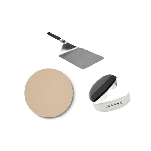 FCC BBQ pizzasett, 3 deler