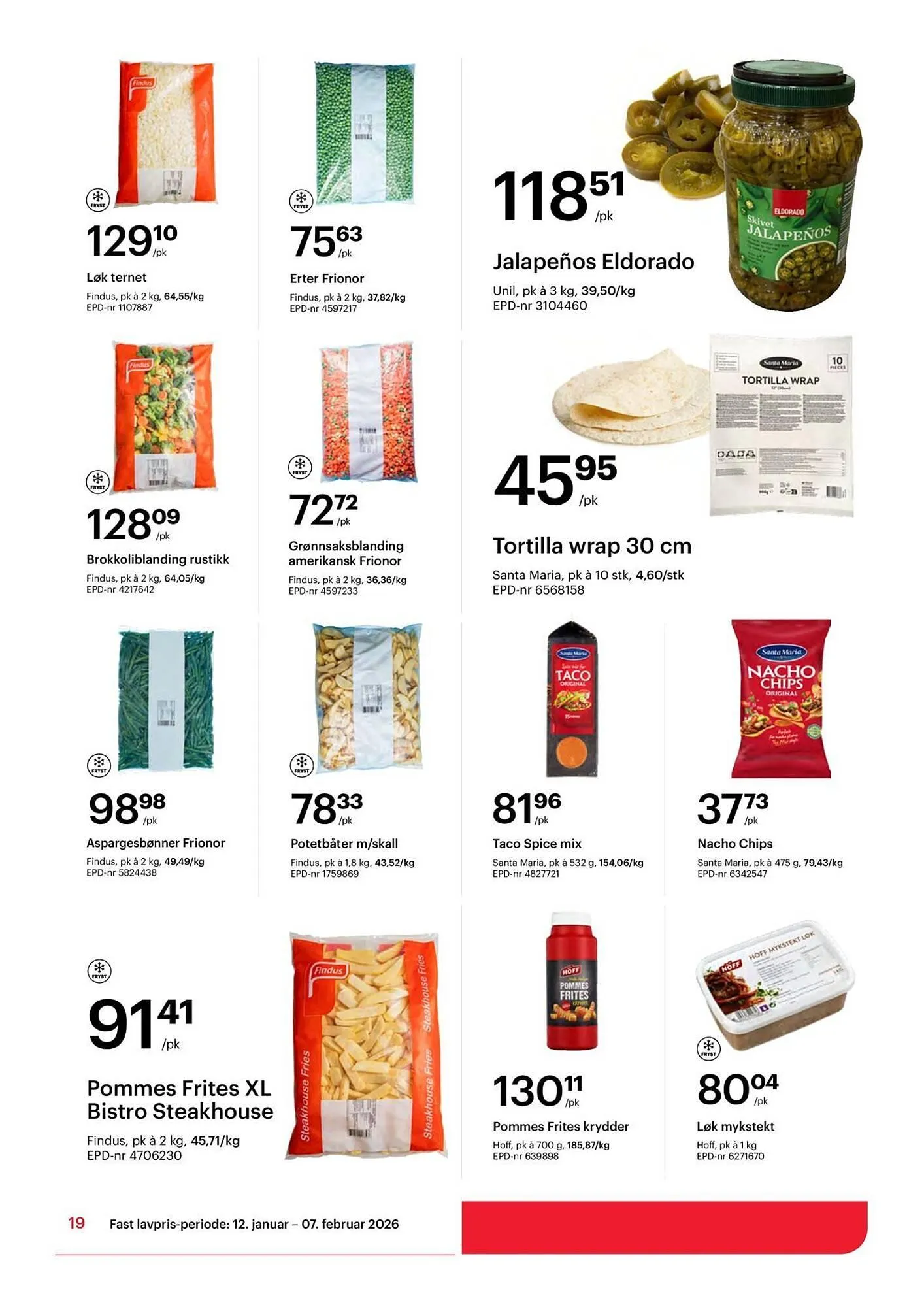 Storcash kundeavis fra 12. januar til 7. februar 2026 - kundeavisside 19