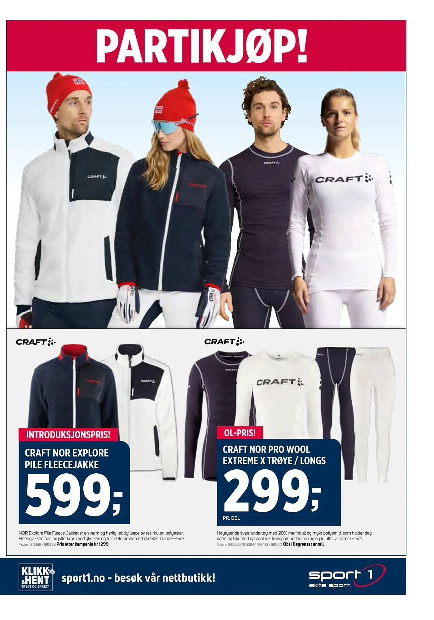 Sport 1 kundeavis fra 8. februar til 2. mars 2026 - kundeavisside 3