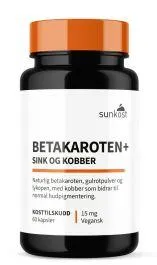 Betakaroten 15 mg