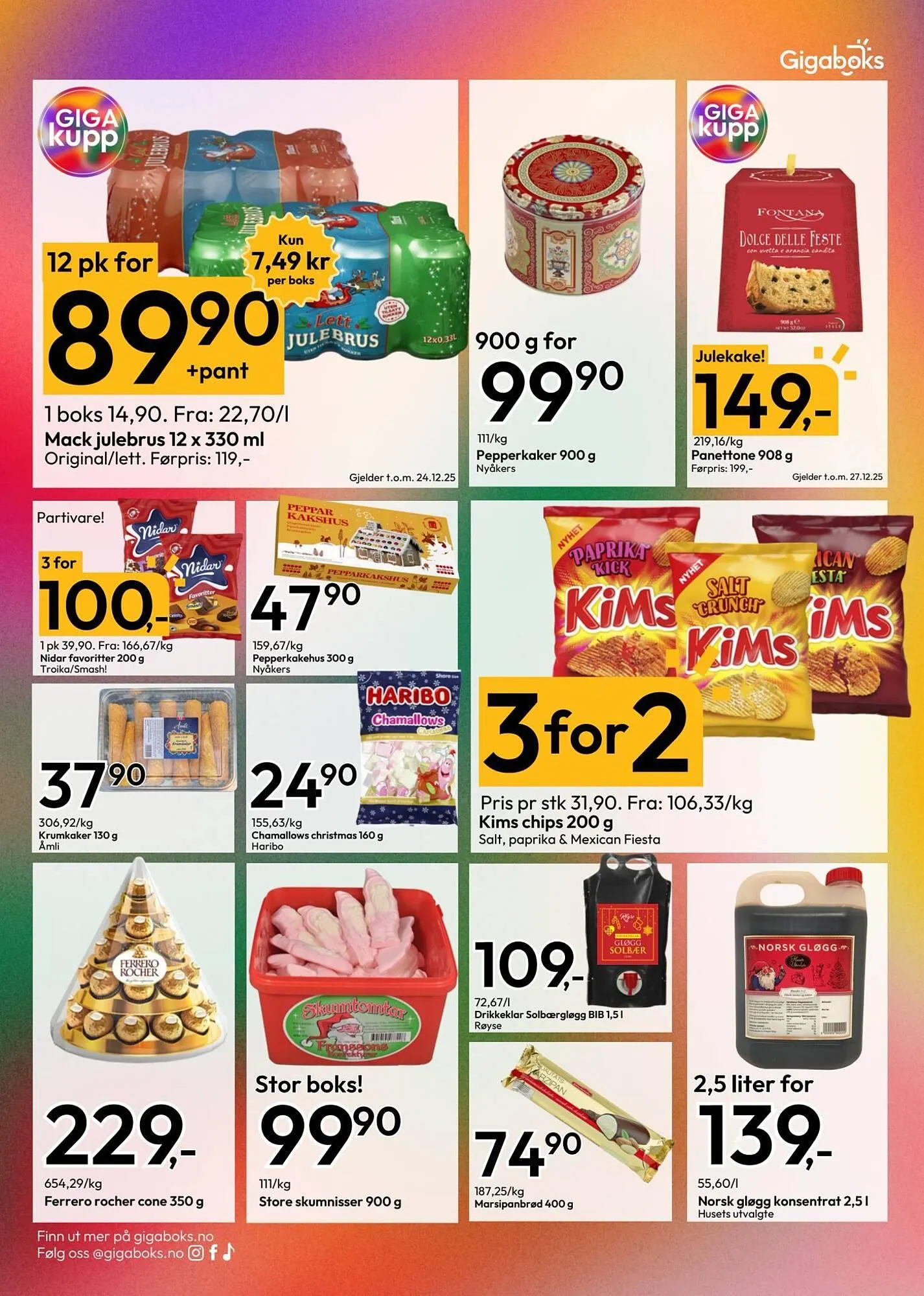 Gigaboks kundeavis fra 15. desember til 22. desember 2025 - kundeavisside 3