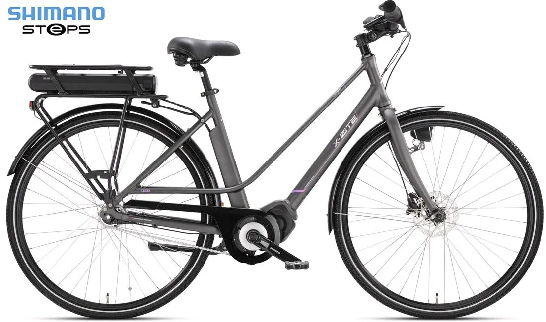 Elsykkel dame 7-gir Shimano Steps E-5000 Sentermotor