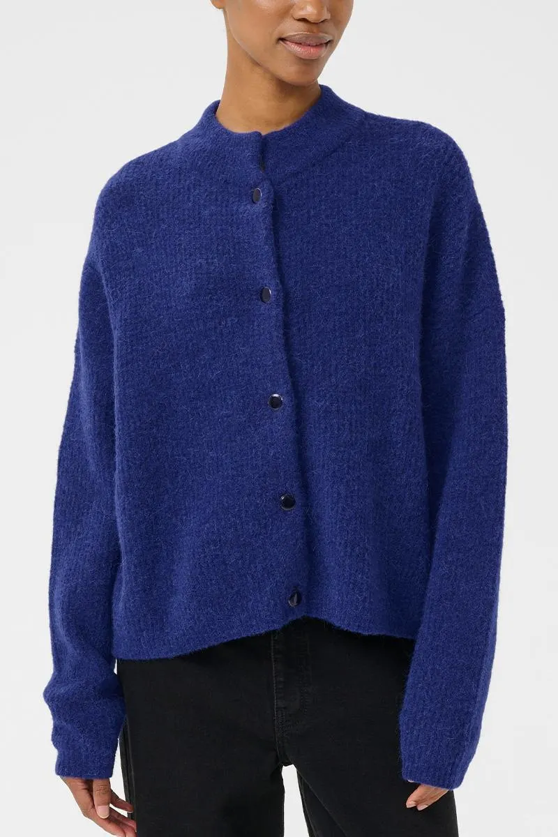 AlphaGZ Short Cardigan Bellwether Blue