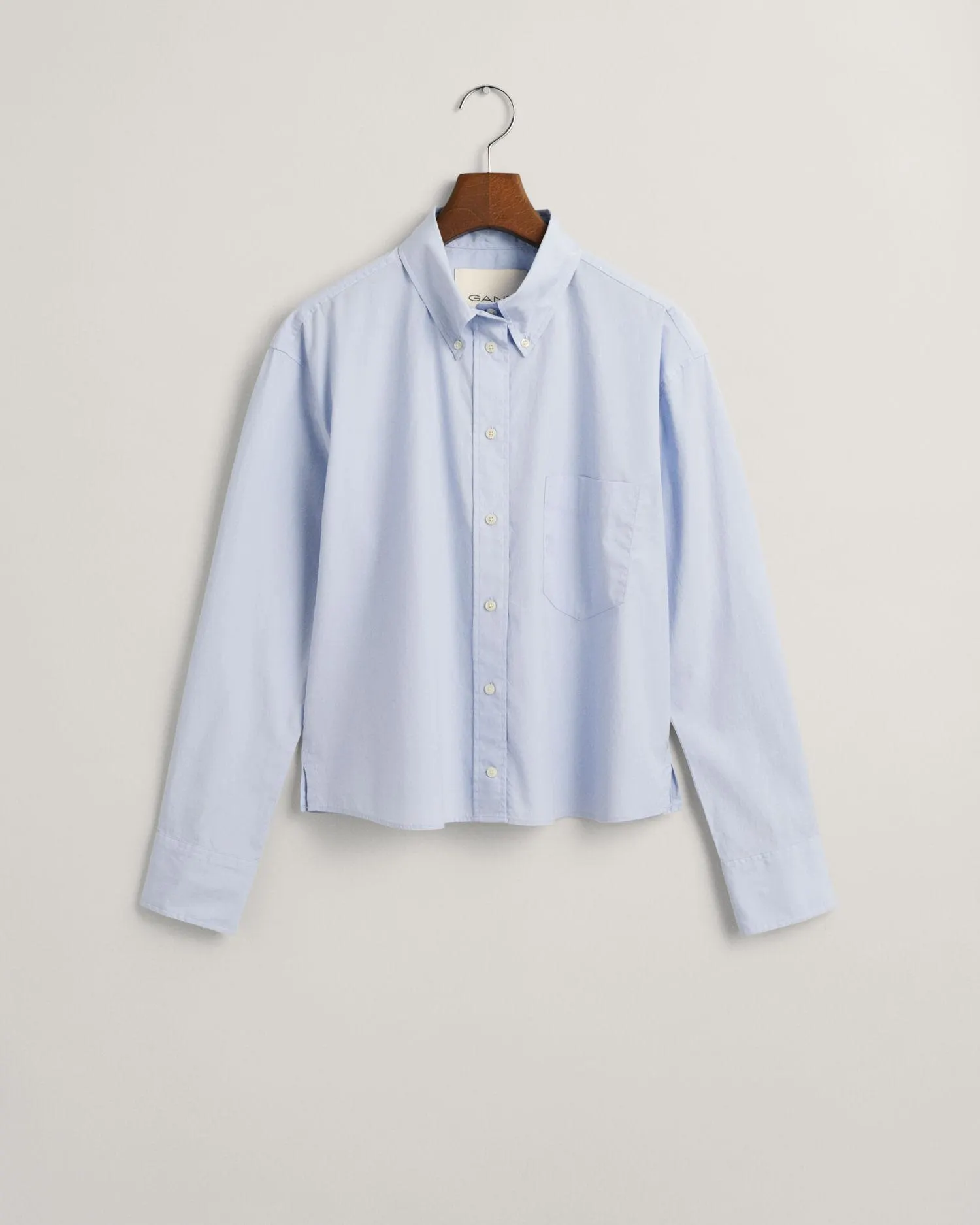 Kort skjorte med avslappet passform