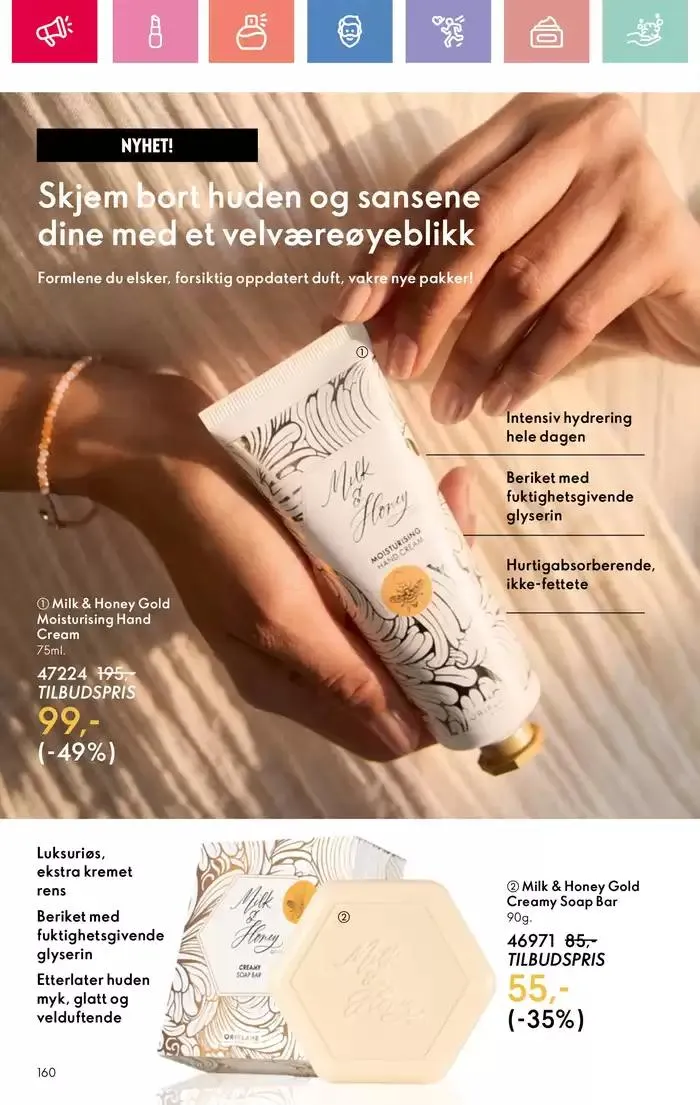 ORIFLAME Kundeavis fra 28. januar til 11. februar 2025 - kundeavisside 160