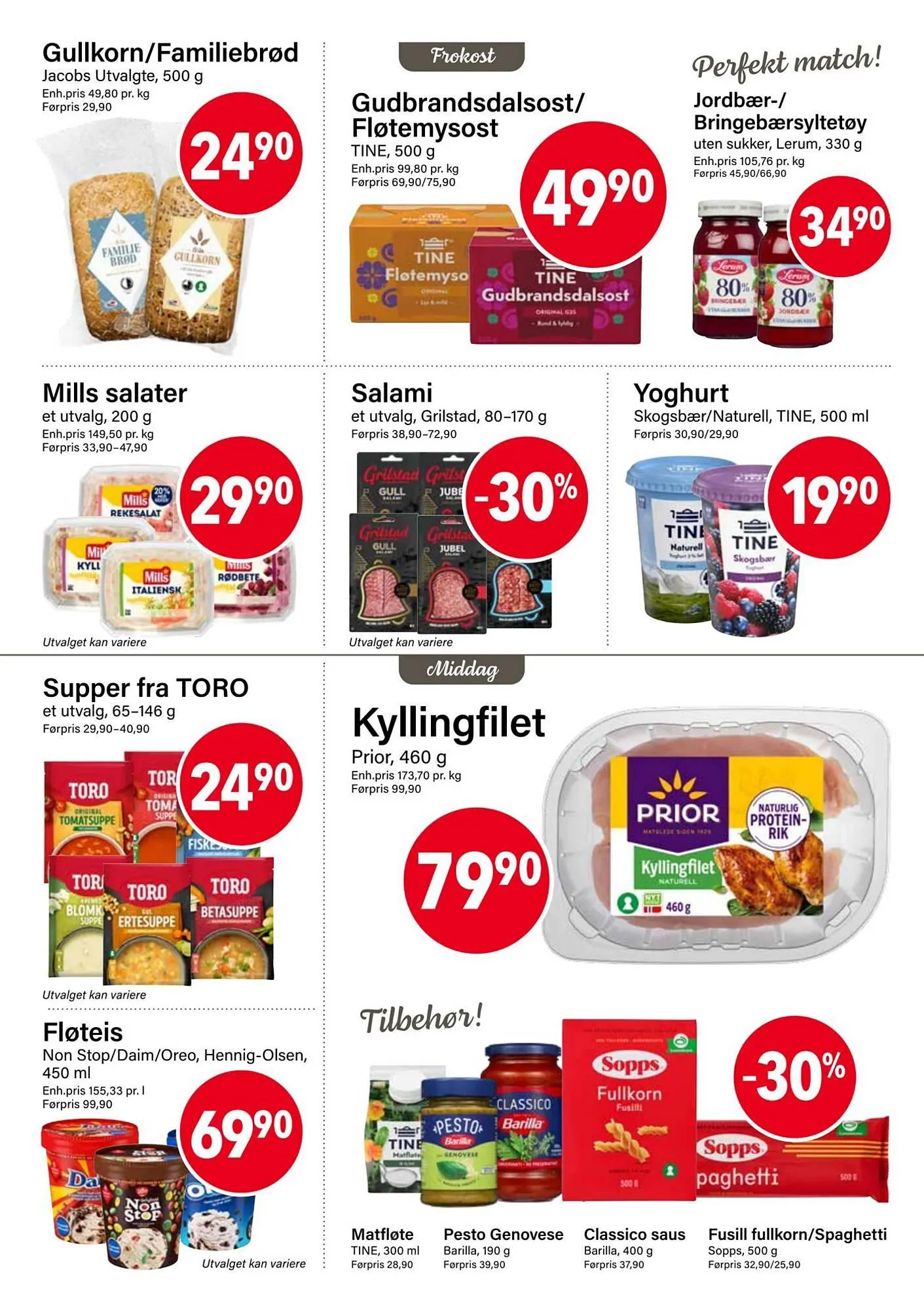 Nærbutikken kundeavis fra 1. november til 30. november 2025 - kundeavisside 2