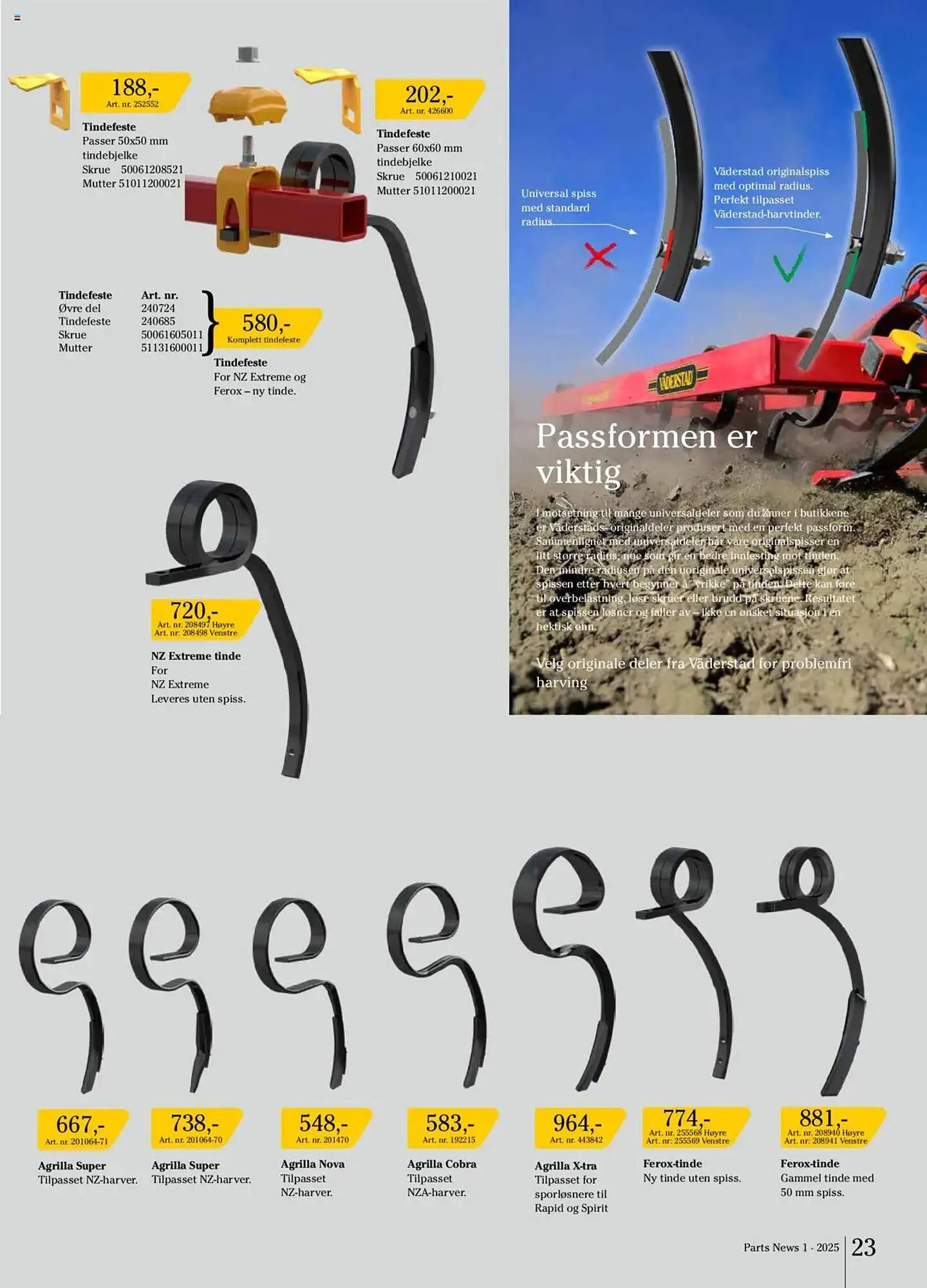 Felleskjøpet Kundeavis fra 14. mars til 31. desember 2025 - kundeavisside 23