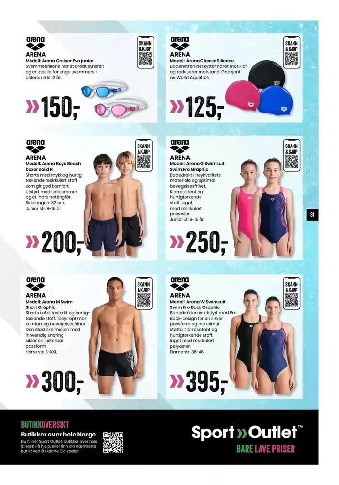 Folder Sport Outlet fra 21. februar til 7. mars 2025 - kundeavisside 31