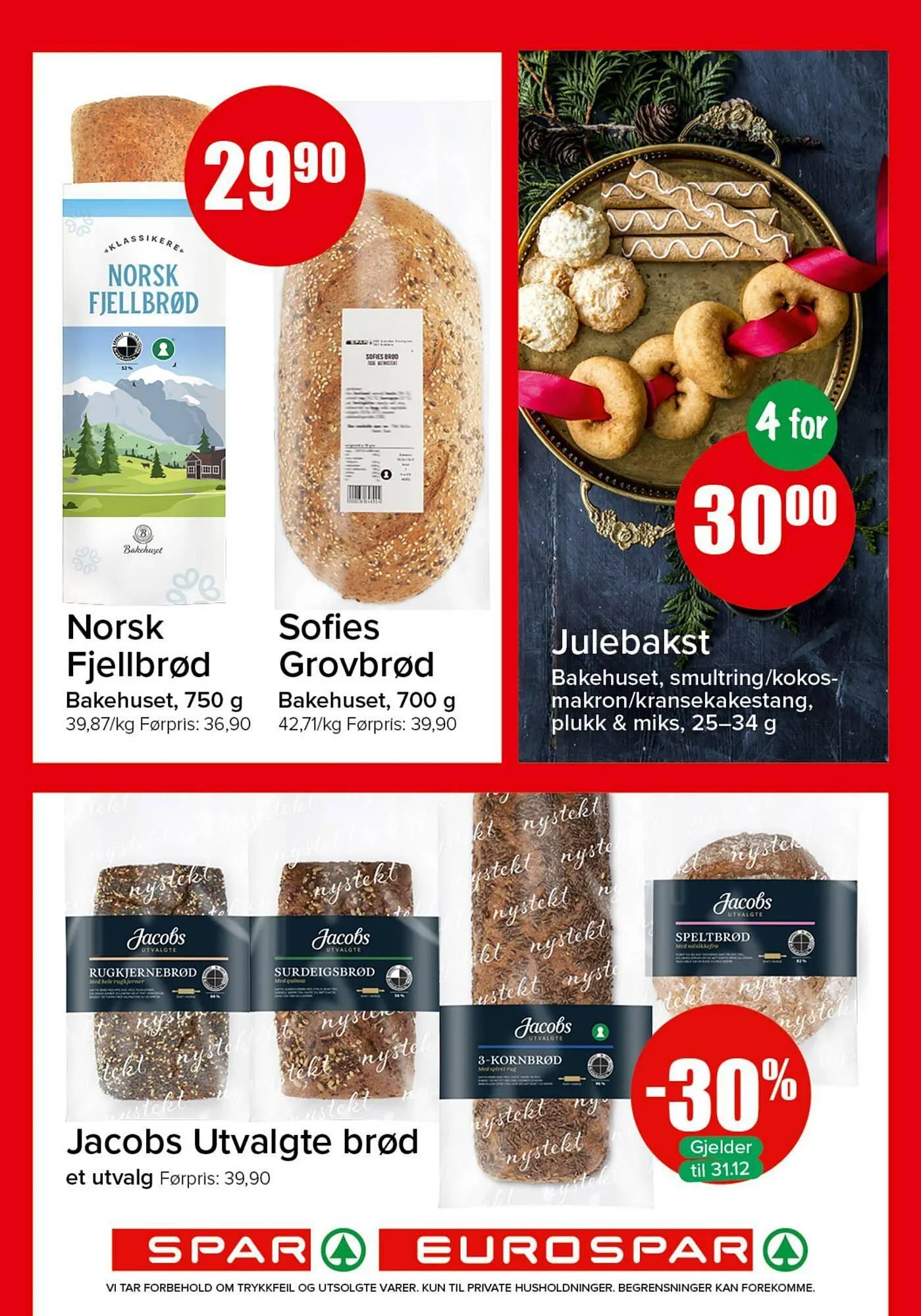 Spar kundeavis fra 7. desember til 11. desember 2025 - kundeavisside 9