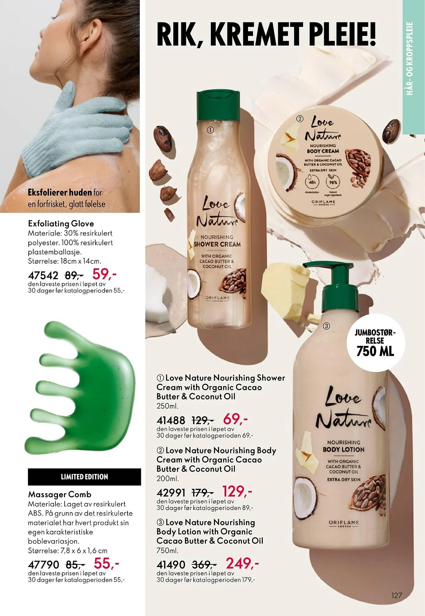 Oriflame katalog fra 8. oktober til 28. oktober 2025 - kundeavisside 127