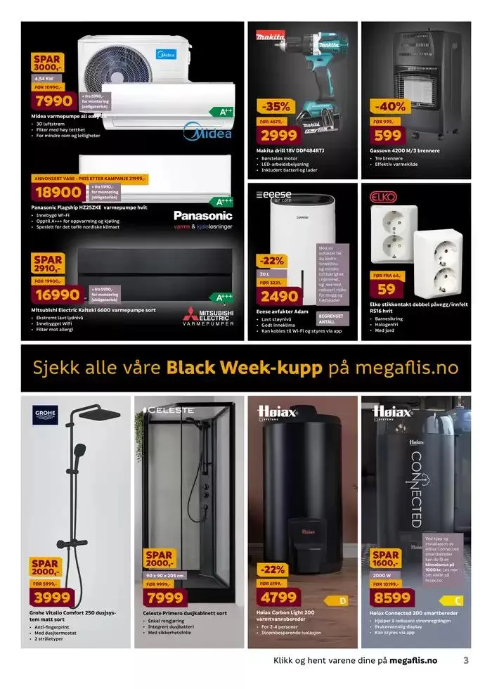 Megaflis Kundeavis fra 19. november til 3. desember 2024 - kundeavisside 3